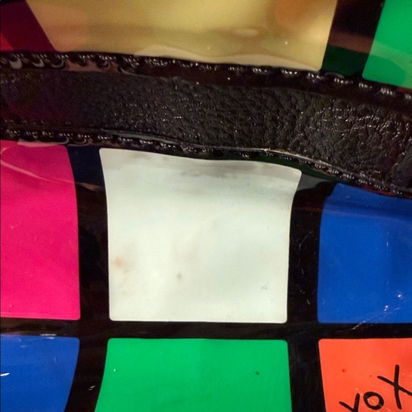 Betsey Johnson Colorful Block Cosmetic Bag - Picture 10 of 13